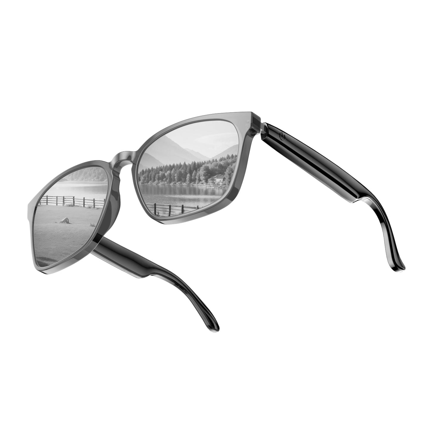 Ai Translation Smart Glasses with Bluetooth for Men Women with 140 Language Color-Change Lens Clear Headphone with Speaker Sunglasses-8