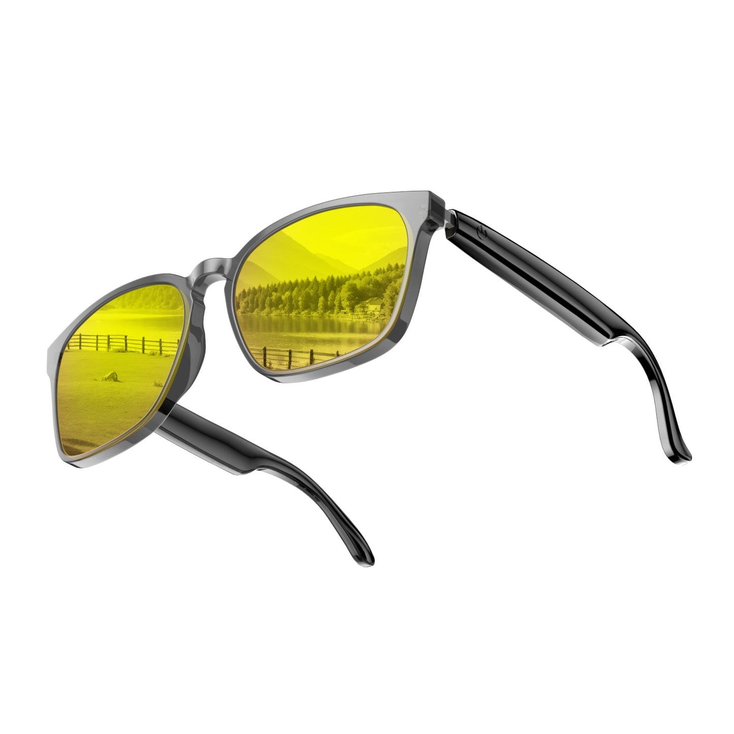Ai Translation Smart Glasses with Bluetooth for Men Women with 140 Language Color-Change Lens Clear Headphone with Speaker Sunglasses-9
