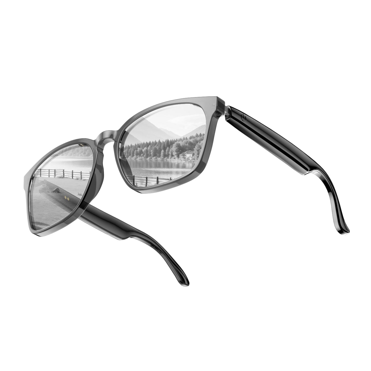 Ai Translation Smart Glasses with Bluetooth for Men Women with 140 Language Color-Change Lens Clear Headphone with Speaker Sunglasses-7
