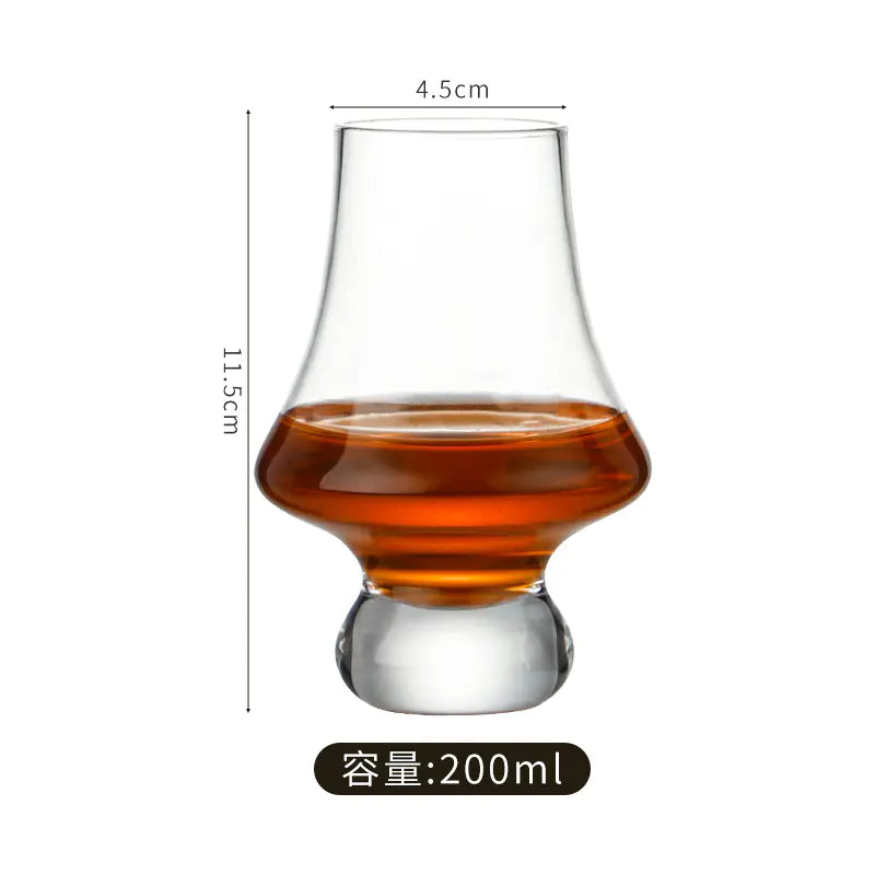 Crystal Whiskey Tasting Glass - ISO Professional Tulip Cup