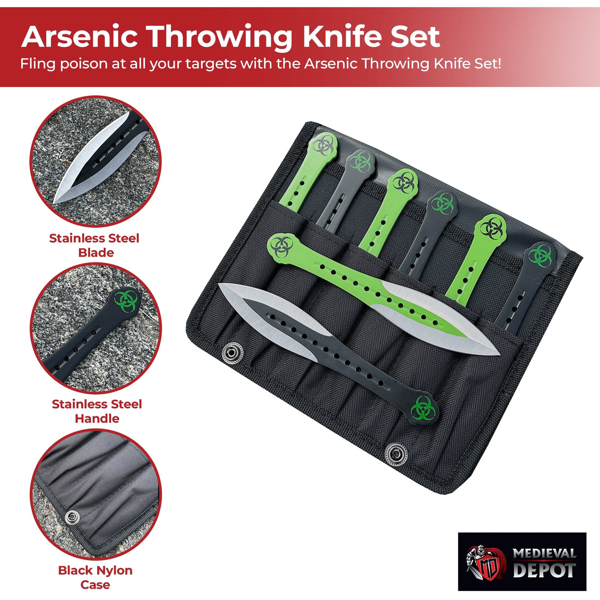 Arsenic Throwing Knife Set-2