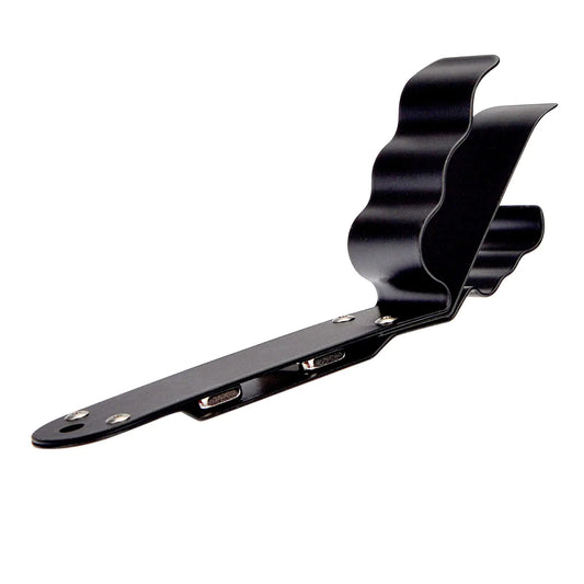 iGuerburn Cigar Holder Magnetic Golf Cigar Stand can Hold Cigarette Durable Cigar Clips for Golf Cart Boating BBQ GrillsTravel Come with 2pcs Magic Tape Ties1pcs Anti-Lost Strap (Black)